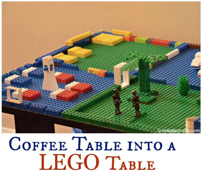 Coffee Table into a Lego Table