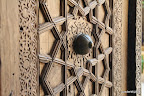 Wood carved door