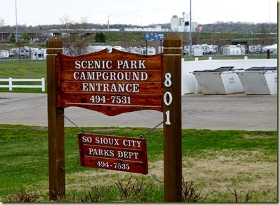 Scenic Park Sign