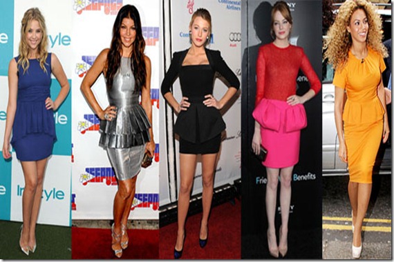 Celebrity-Peplum