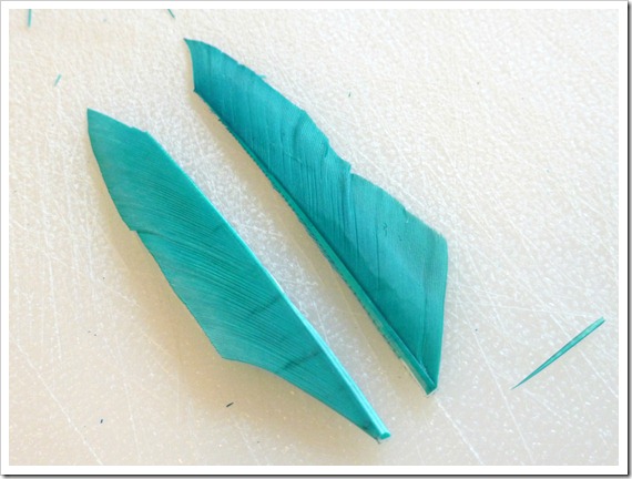 How to make a feather arrow