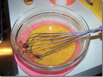 Ricetta frittata di pasta pancetta prosciutto uova (4)