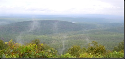 view from the Talimena Scenic Byway