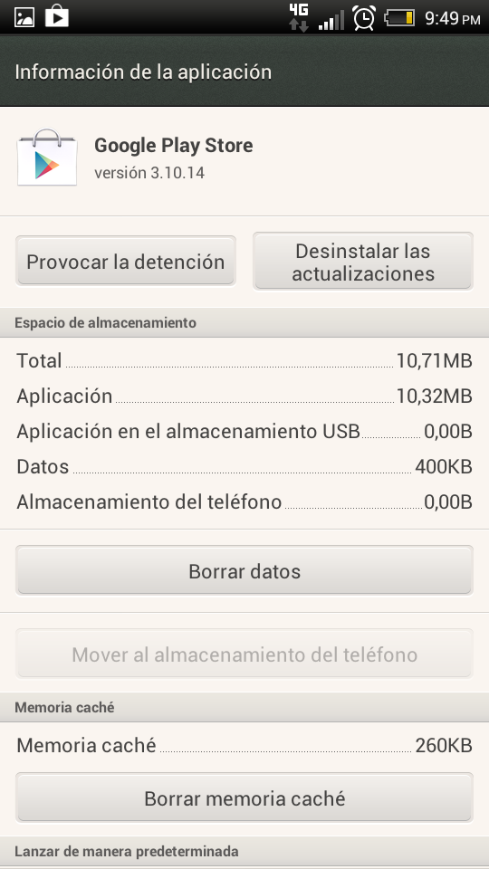 google play apk detalles