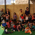 François, Theresa, Erwan, Mira, Nawal, Solène, les enfants.