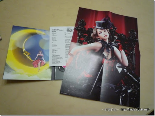 安室2008-2009鑽漾演唱會DVD-BEST FICTION TOUR-小海報