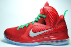 Throwback Thursday: Look Back at LBJs 2011 Christmas Shoes nike lebron 9 gr christmas 7 02 Throwback Thursday: Look Back at LBJs 2011 Christmas Shoes