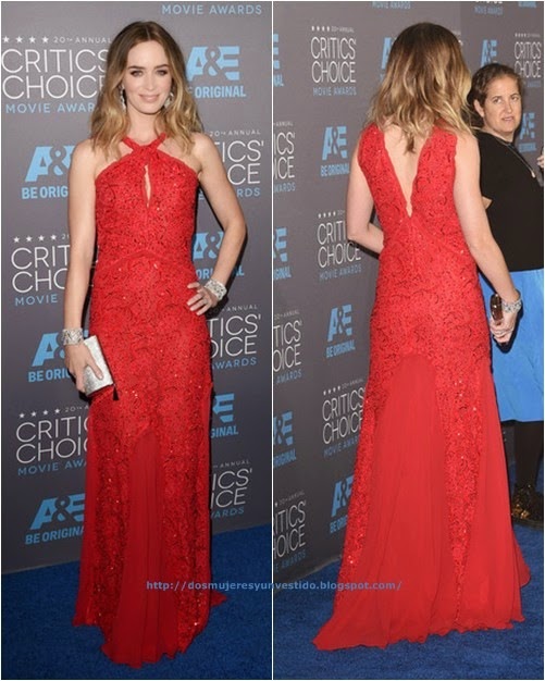 Emily Blunt attends the 20th annual Critics Choice Movie Awards Emily Blunt attends the 20th annual Critics Choice Movie Awards
