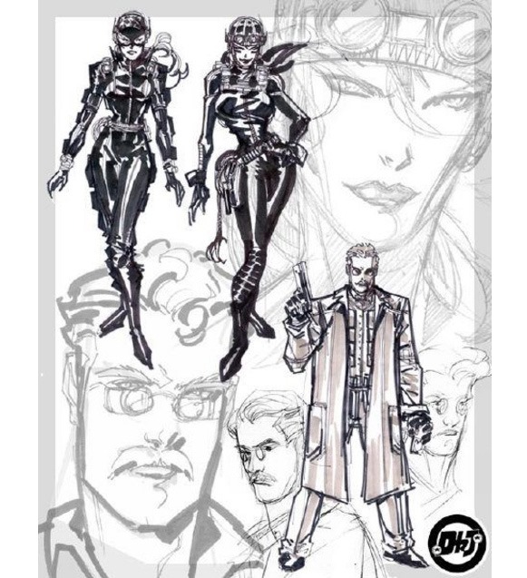 Batman Year One Concept Art from Never-Produced Darren Aronofsky Movie 02