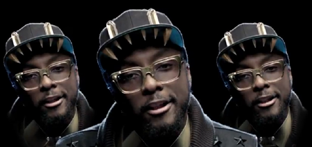 will.i.am in Scream and Shout music video