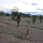 Aufbruch der Jäger und ihren Hunden © Foto: Marco Penzel
