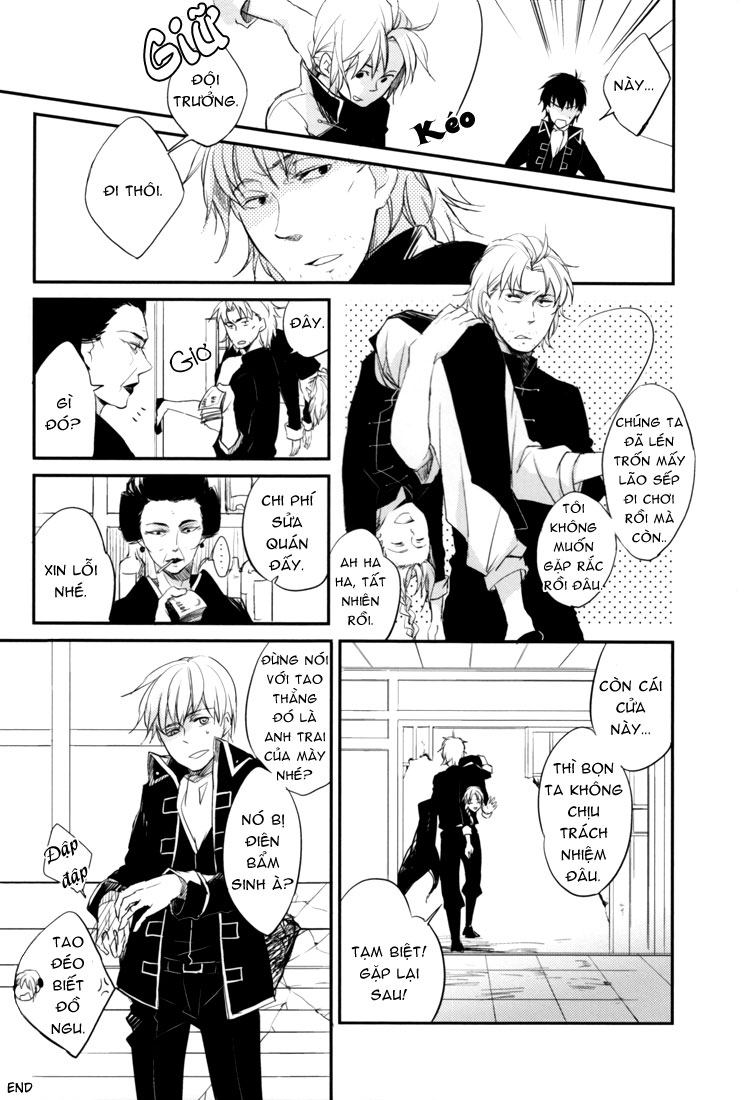 Gintama Doujinshi - Let’s Have Kamui and Okita Meet chap 1