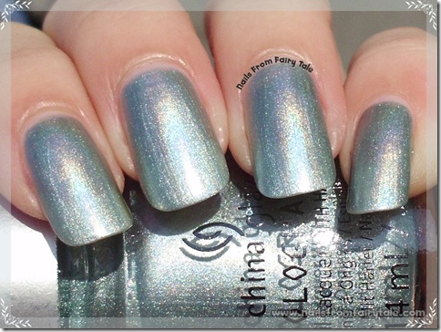 China Glaze HoloGlam Collection Don't be a luna-tic