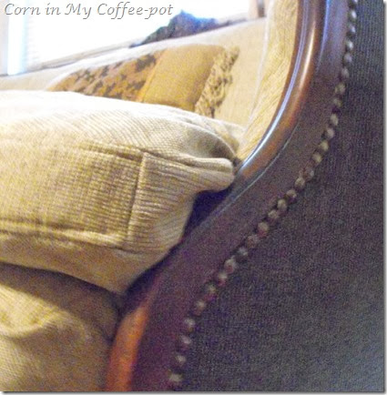 Settee Final cushion detail