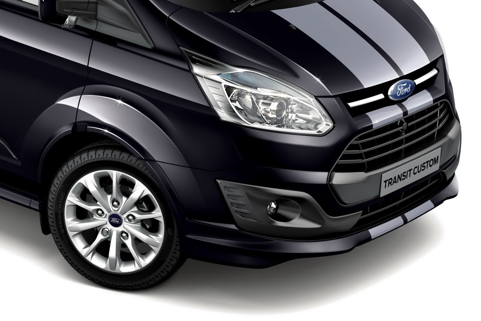 Black Ford Van