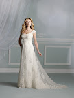 The cap sleeves on this James Clifford gown makes it so sweet! The cap sleeves on this James Clifford gown makes it so sweet!