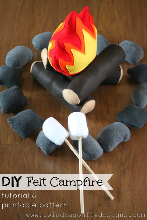 Felt Campfire Pattern