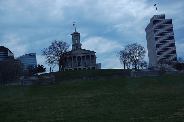 State Capitol & Legislature Building, Nashville, Tennessee, 22 March 2009. rbglasson / flickr