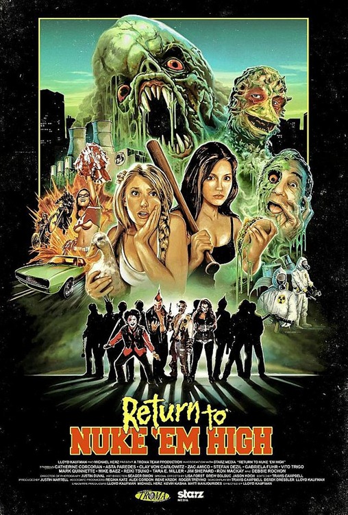 Return to Nuke 'Em High poszter 01
