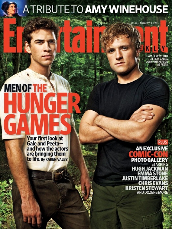 Az éhezők viadala az Entertainment Weekly címlapján