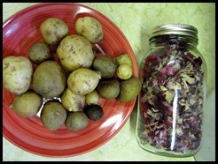 Potato's and Red Onion