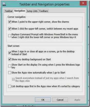 TaskBarProperties TaskBarProperties