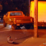A traffice collision occured on MLK and 26th Ave in South Sacramento involving a mini van and a pickup truck. The female driver of the mini van was taken into custody and the driver of the pickup truck was transported to the hospital via paramedics. News_110704_TrafficAccident_MLK