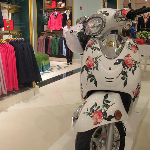 There's the rosy scooter again (note the C. Wonder logo on its front)!