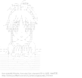 [AA]インデックス （とある魔術の禁書目録）