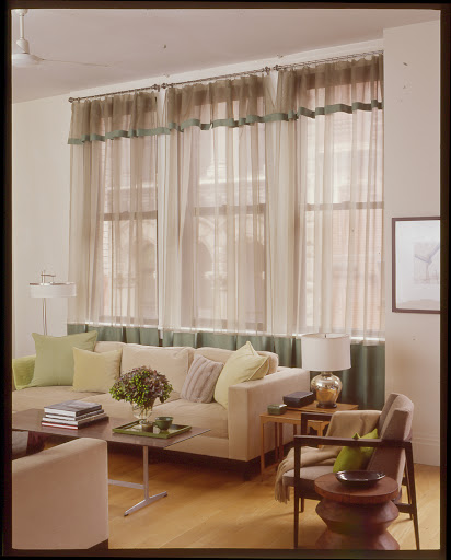 Replace heavy curtains with lighter weight ones. Before storing your heavy window treatments, be sure to clean them properly. Replace heavy curtains with lighter weight ones. Before storing your heavy window treatments, be sure to clean them properly.