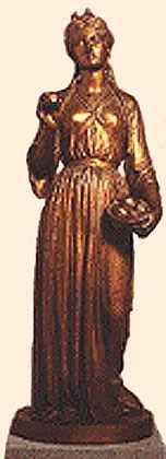Idunna Statue, Asatru Gods And Heroes