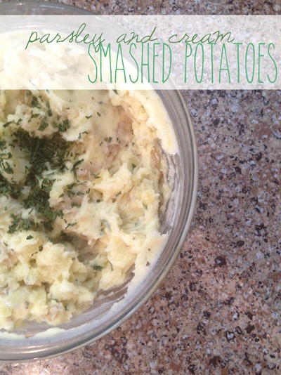 Parsley and Cream Potatoes