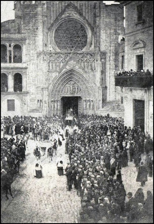 PROCESION DEL CORPUS CA 1897