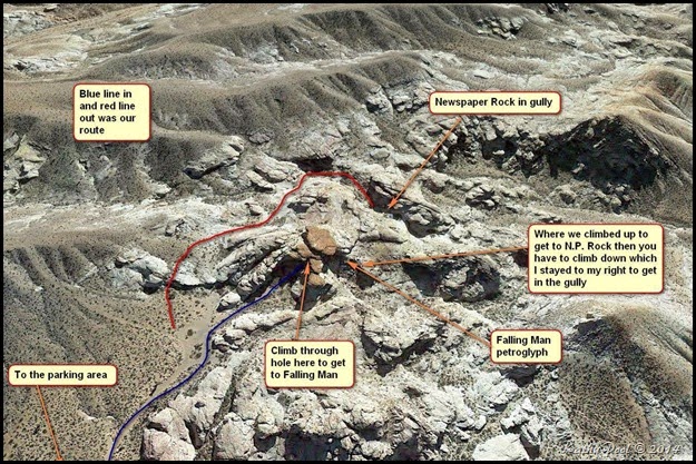 MAP-02 Falling Man & Newspaper Rock