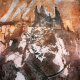 "...en présence d'Abélard" 1996; C3 C5/eau-forte, aquatinte; 34.5 x 52 cm