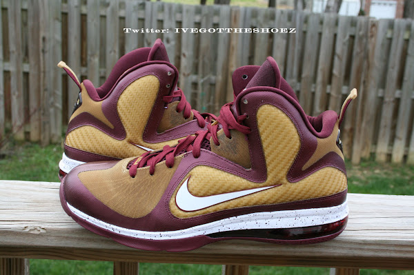 Detailed Look at Nike LeBron 9 8220Christ the King8221 Away PE