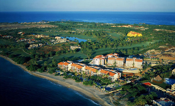 A view of the Punta Mita Luxury Resort.