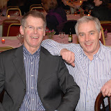 Billy Lappin looking cool with Liam Farrell