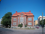 Library building in Kallio Library building in Kallio