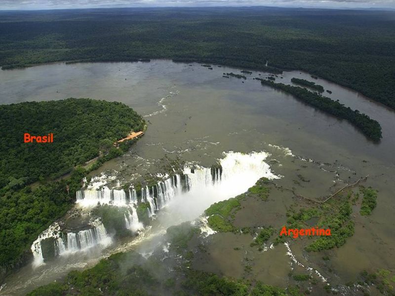 Worlds Most Beautifil Borders ARGENTINA, PARAGUAY and BRASIL