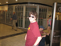 One of our students in the subway