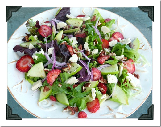 strawberry pecan salad