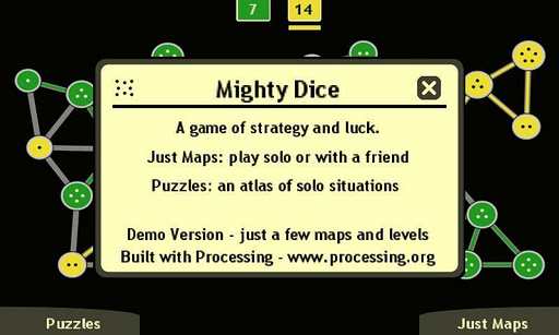 Mighty Dice Demo