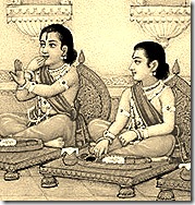 Lakshmana and Rama Lakshmana and Rama