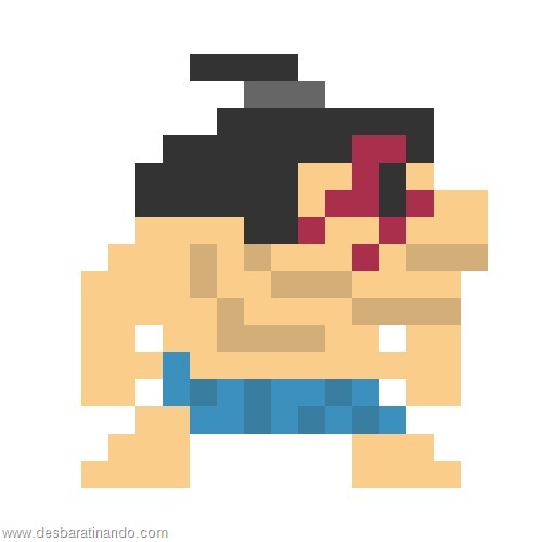 super herois e viloes em 8 bits street fighter (5)