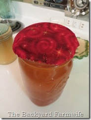 canning jar lid -The Backyard Farmwife