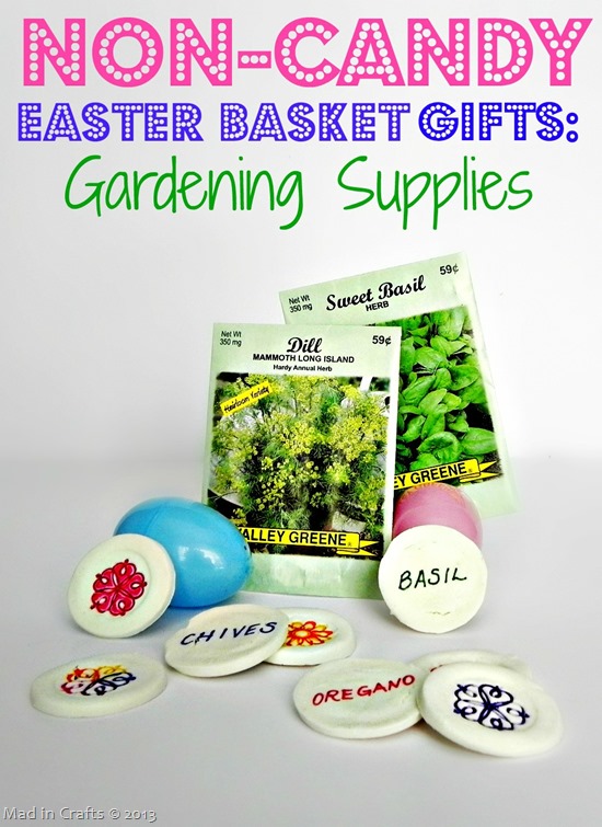 Non-Candy Easter Basket Gifts Gardening Supplies