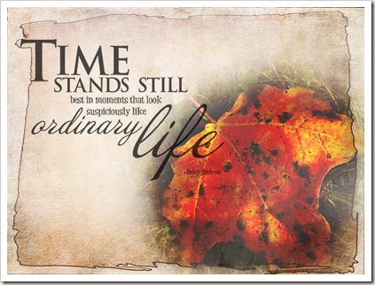 time stands still 2