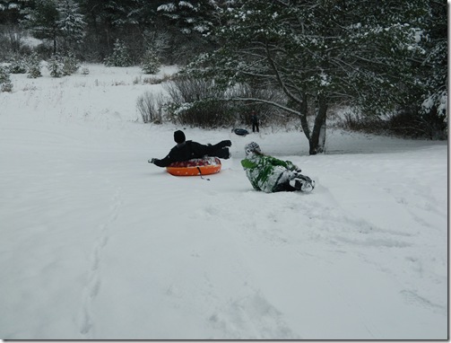 Snowmobiling and Ssledding Dec 2011 053