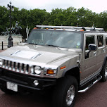 hummer on the loose in London, United Kingdom 